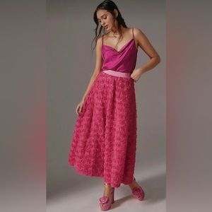 Maeve Floral Appliqué Skirt